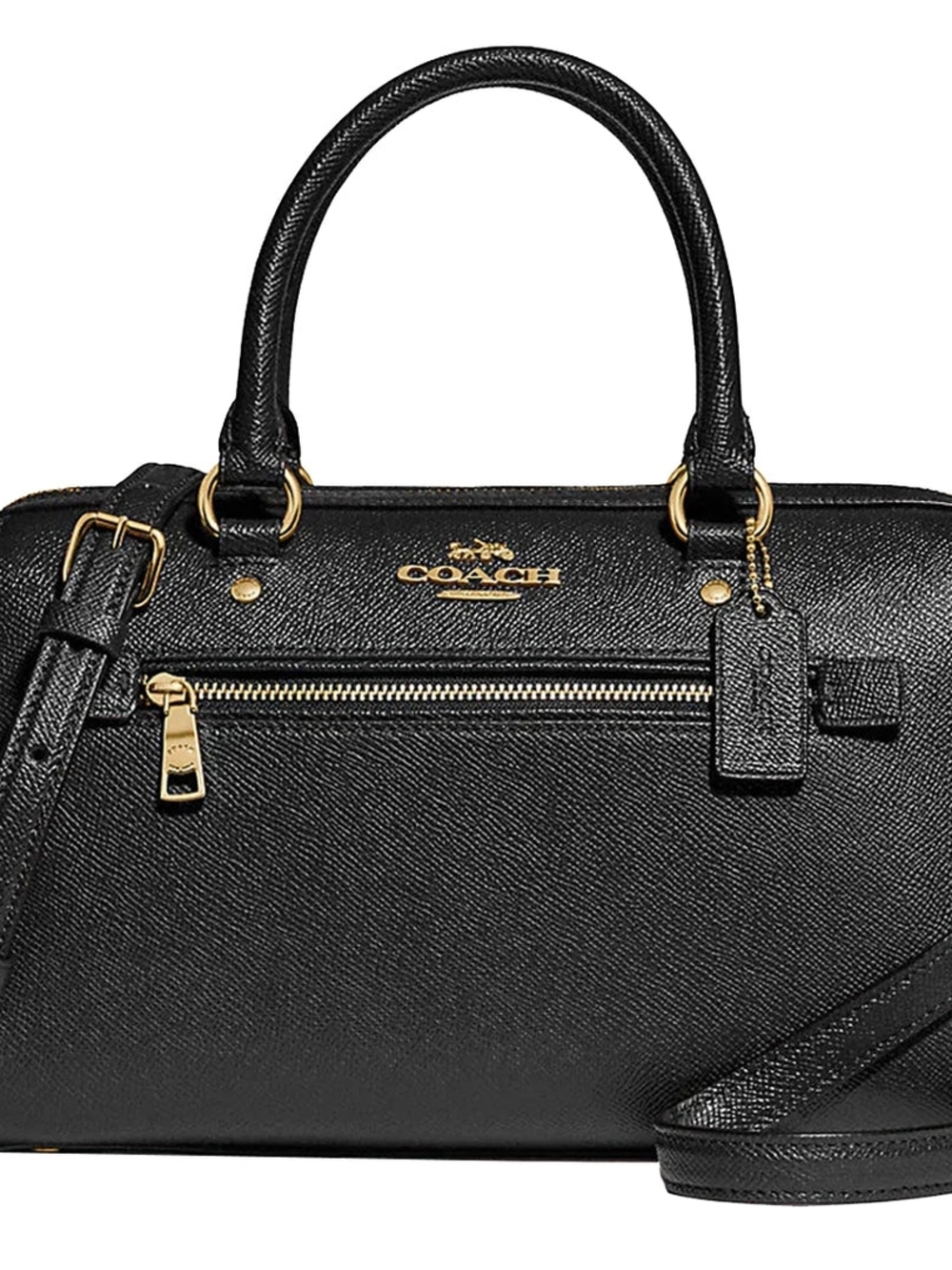 COACH - Rowan Satchel CROSSBODY Bag / Black IM